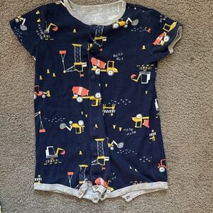 Carter's Gray Baby Romper